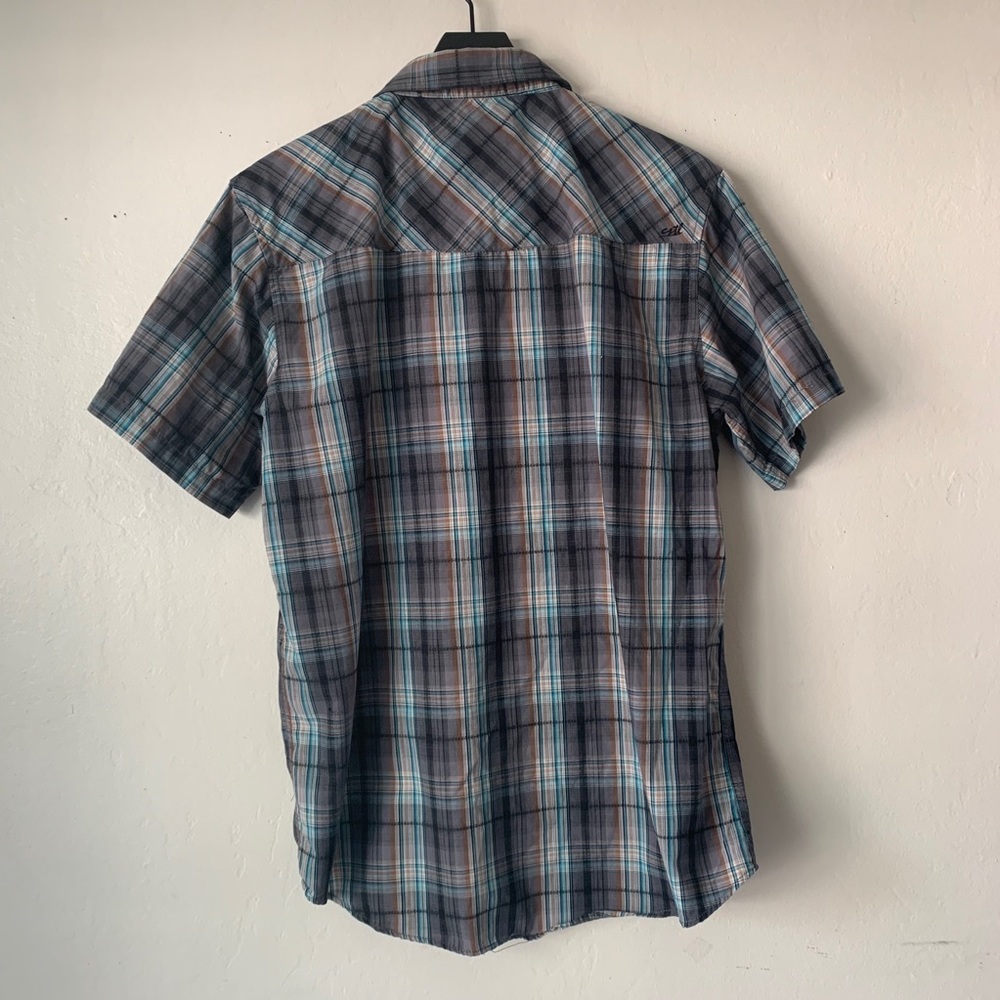 MultiColor Coastal Button down - Picture 4 of 6